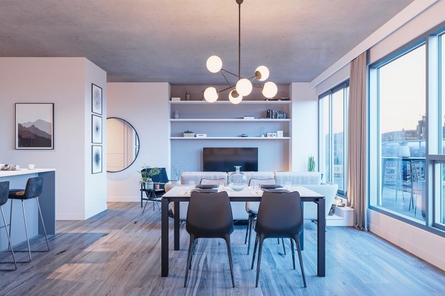 Quartier latin and south-central Apartment Studio $1,525/month. Apartment for rent in Quartier latin and south-central