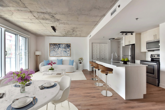 Quartier latin and south-central Apartment Studio $1,395/month. Apartment for rent in Quartier latin and south-central