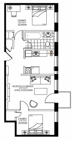 Westmount Apartment 2 b. $1,949/month. Apartment for rent in Westmount