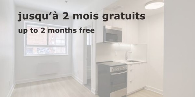 Plateau Mont-Royal Apartment Studio $1,145/month. Apartment for rent in Plateau Mont-Royal