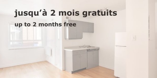 Plateau Mont-Royal Apartment Studio $1,075/month. Apartment for rent in Plateau Mont-Royal
