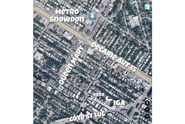 Cote-des-Neiges Apartment 1-2 b. $1,100/month. Apartment for rent in Cote-des-Neiges